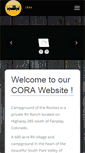 Mobile Screenshot of campgroundoftherockies.com